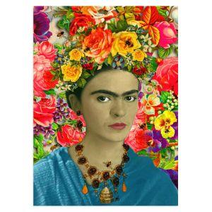Frida, Black eyes, red lips, poster 2