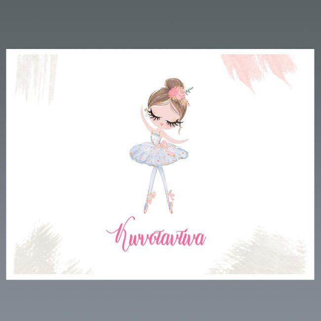 Placemat, Ballerina princess