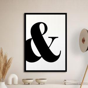 Almost & αφίσα κάδρο  Αφίσα πόστερ με μαύρη κορνίζα