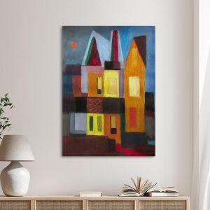 Canvas print Homage to Paul Klee