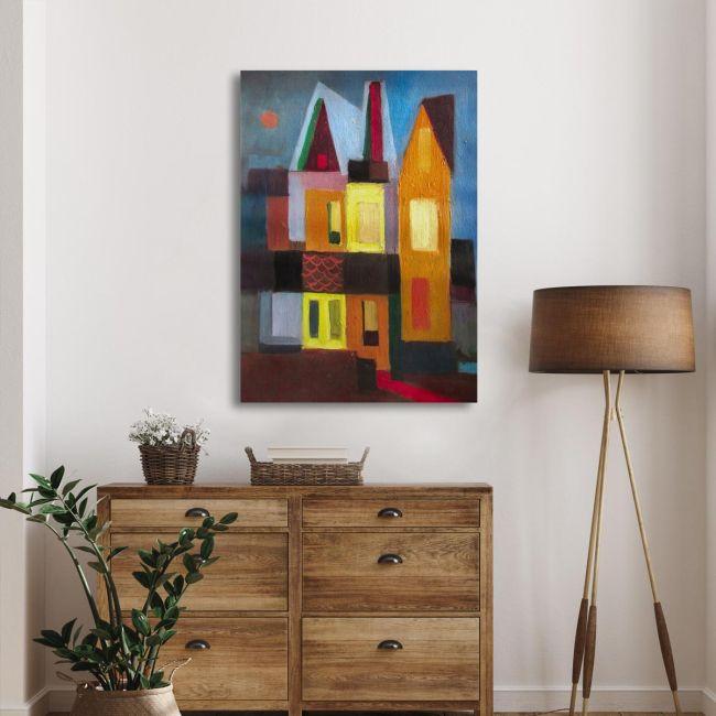 Canvas print Homage to Paul Klee
