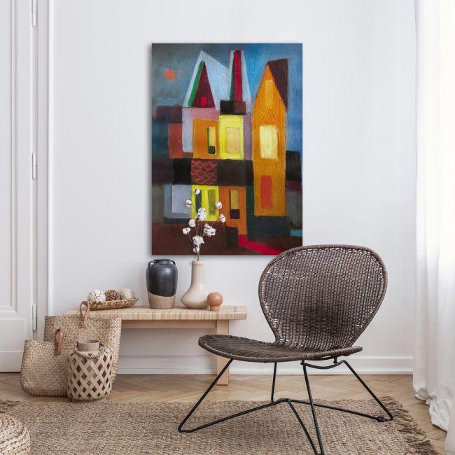 Canvas print Homage to Paul Klee