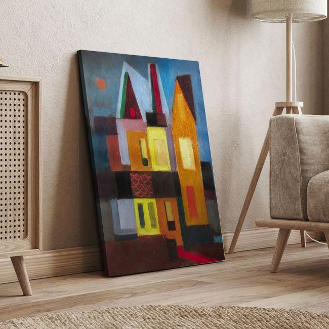 Canvas print Homage to Paul Klee