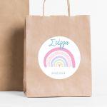 Sticker label Rainbow