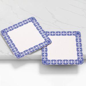 Wooden printed coaster personalized