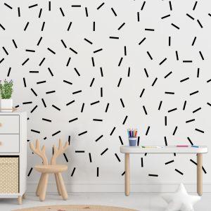 Kids wall stickers rectangles set