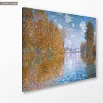 Canvas print Autumn effect at Argenteuil, Monet C.