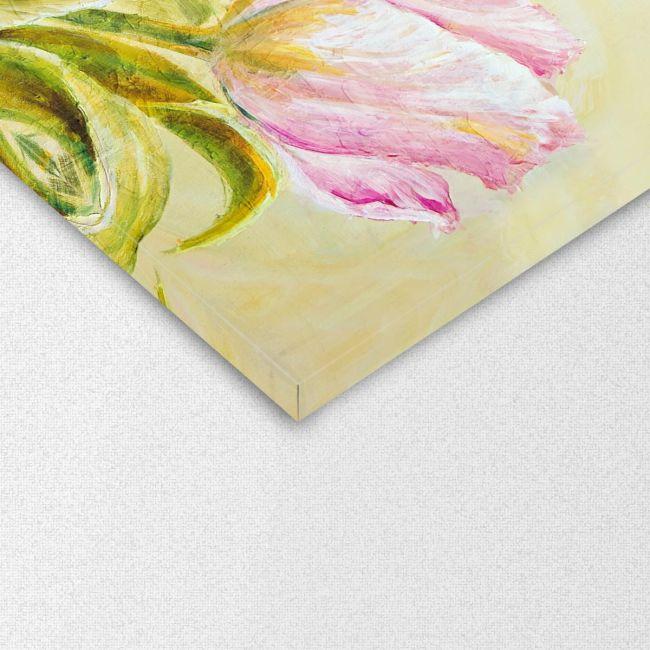 Canvas print Pink tulips