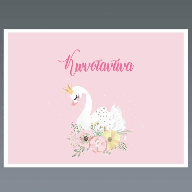 Placemat, Swan princess