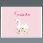 Placemat, Swan princess