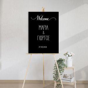 Plexiglass sign Wedding Welcome
