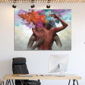 Canvas print Splash embrace