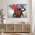 Canvas print Splash embrace