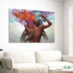 Canvas print Splash embrace