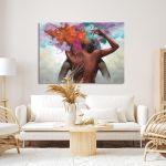 Canvas print Splash embrace
