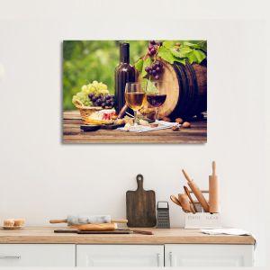 Canvas print  Wine glasses Framed canvas View 1 2