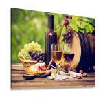 Canvas printWine glasses