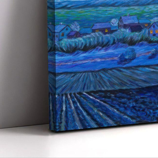 Canvas print Full moon night