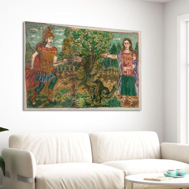 Canvas print Jason and Medea, Theophilus