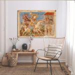 Canvas print Saint George, Theofilos