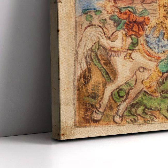 Canvas print Saint George, Theofilos