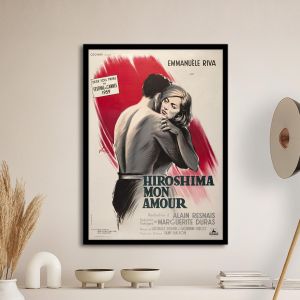  Hiroshima mon amour αφίσα κάδρο  Αφίσα πόστερ με μαύρη κορνίζα