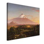 Canvas print View of Mount Etna, Thomas Cole