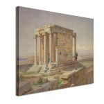 Πίνακας σε καμβά The temple of Athena Nike Carl Werner Καμβάς τελαρωμένος