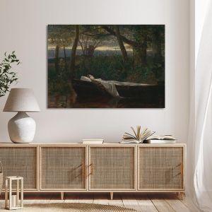 Canvas print The Lady of Shalott Walter Crane Framed canvas View 1 2