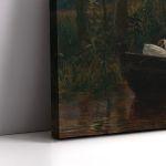 Canvas print The Lady of Shalott, Walter Crane