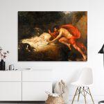 Canvas print The finding of Aesculapius, Giovanni Tognolli