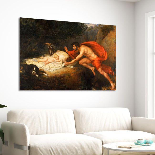 Πίνακας σε καμβά The finding of Aesculapius Giovanni Tognolli Καμβάς τελαρωμένος