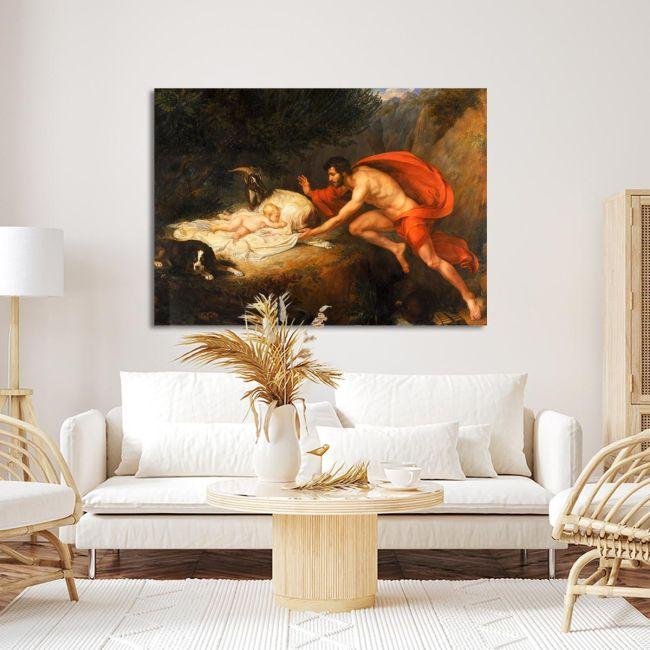 Canvas print The finding of Aesculapius, Giovanni Tognolli