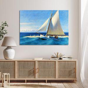 Πίνακας ζωγραφικής Sailing Hopper E. Καμβάς τελαρωμένος Όψη 1 2