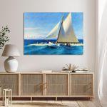 Canvas print Sailing, Hopper E.