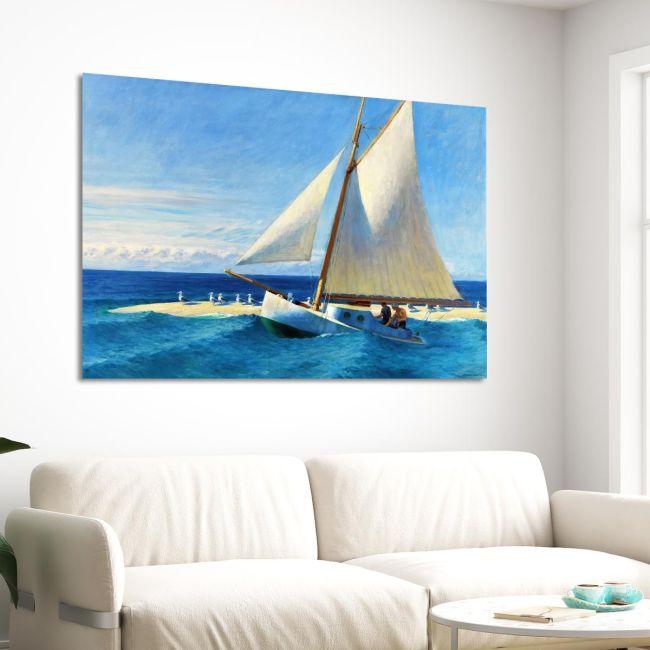 Canvas print Sailing, Hopper E.