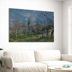Πίνακας ζωγραφικής Orchard in spring Sisley Alfred Καμβάς τελαρωμένος