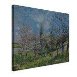 Canvas print Orchard in spring, Sisley Alfred