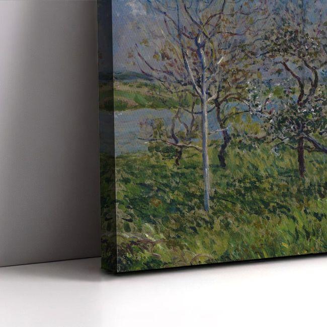 Canvas print Orchard in spring, Sisley Alfred