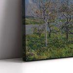 Πίνακας ζωγραφικής Orchard in spring Sisley Alfred Καμβάς τελαρωμένος