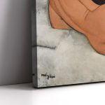 Canvas print Nude looking over her right shoulder, Modigliani