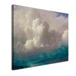 Canvas print Storm clouds, Bierstadt A