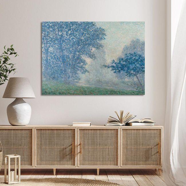 Canvas print Sunrise in the mist, Picabia F