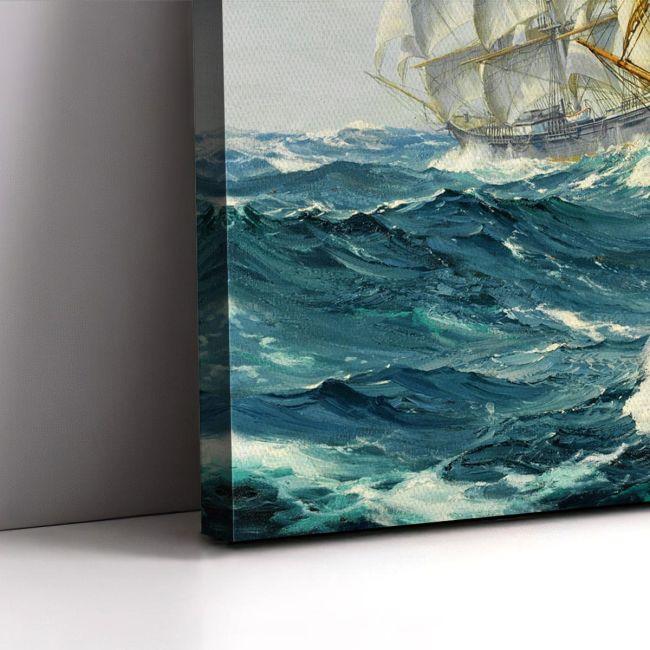 Canvas print Racing clippers, Vickery C