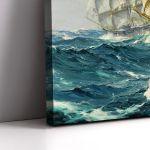 Canvas print Racing clippers, Vickery C