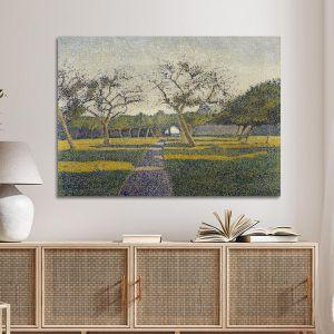 Πίνακας ζωγραφικής Orchard at La Louvière Alfred William Finch Καμβάς τελαρωμένος