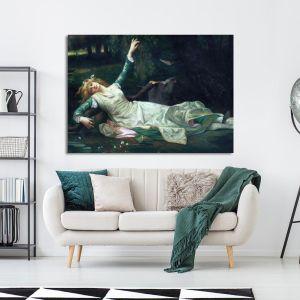 Canvas print Ophelia Cabanel A. Framed canvas View 1 2