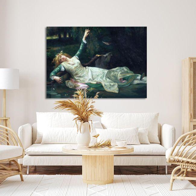 Canvas print Ophelia, Cabanel A