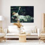 Canvas print Ophelia, Cabanel A