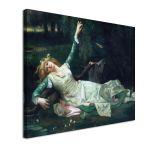 Canvas print Ophelia, Cabanel A